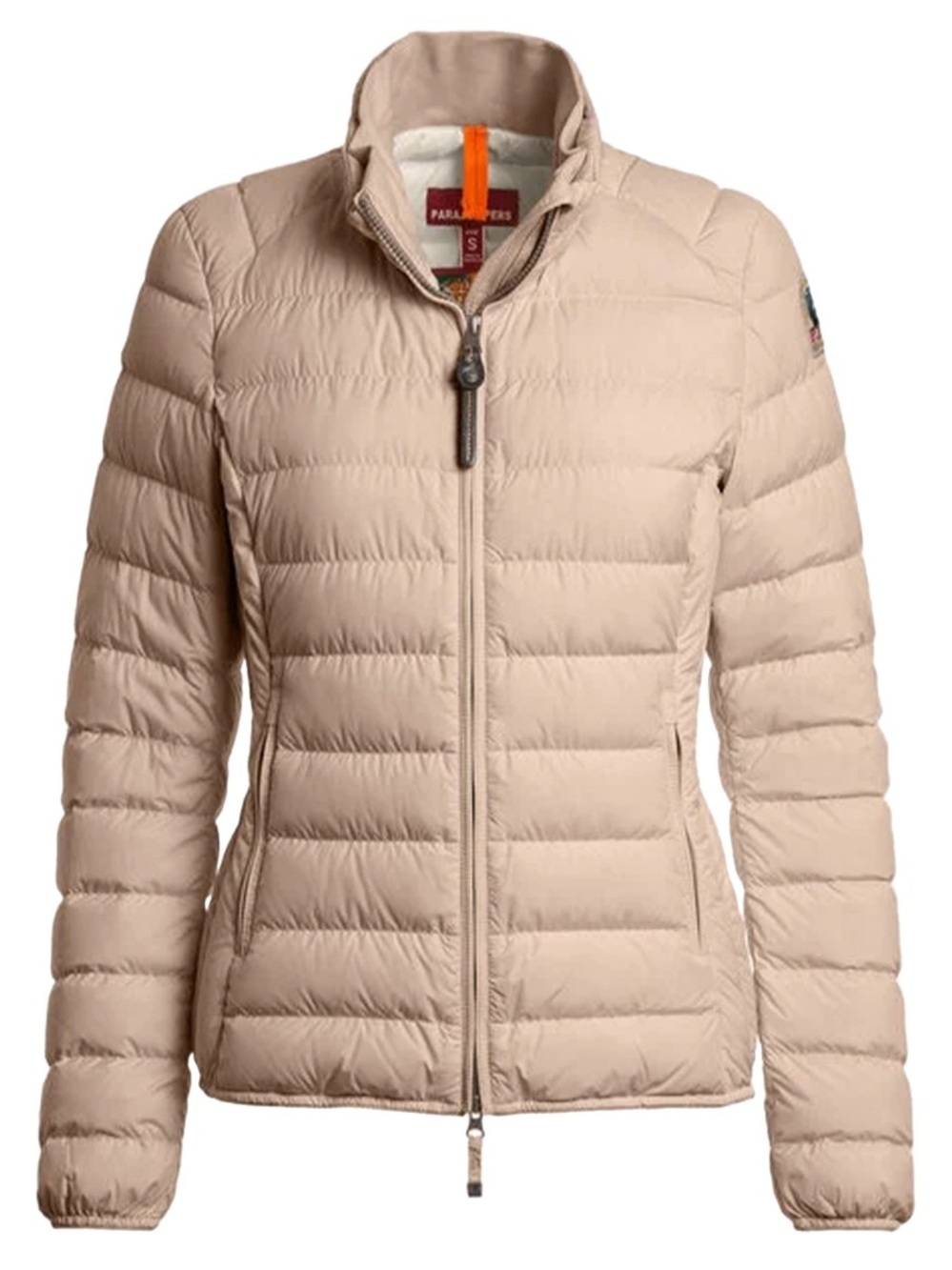 Parajumpers Geena Quilted Water Repellent Down Puffer Jacket - Tan / Beige